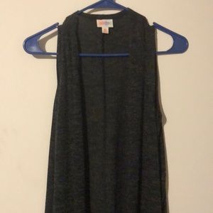 XS Heathered Black Lularoe Joy